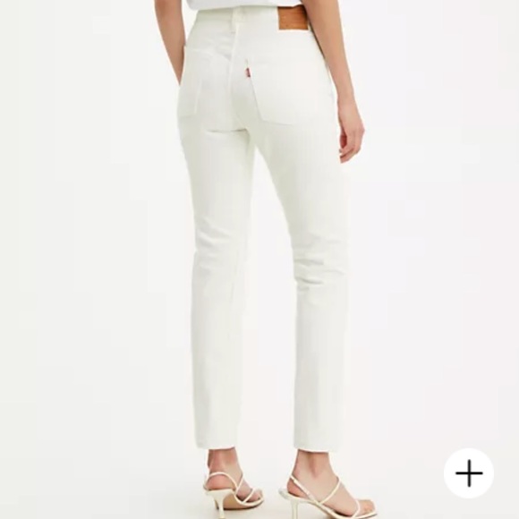 LEVI’S WHITE SKINNY JEANS - Picture 2 of 6